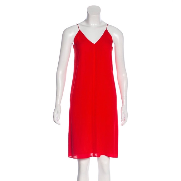 T by Alexander Wang Dresses & Skirts - Alexander Wang  dress silk Christmas like NEW